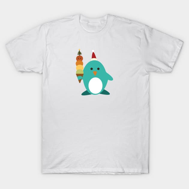 Christmas and xmas cute character T-Shirt by Tapood